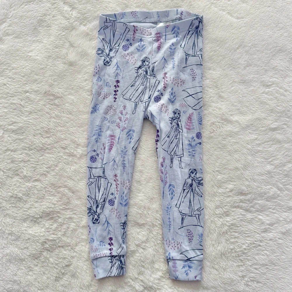 Baby Gap Disney Frozen Organic Cotton Pajamas Size 2T